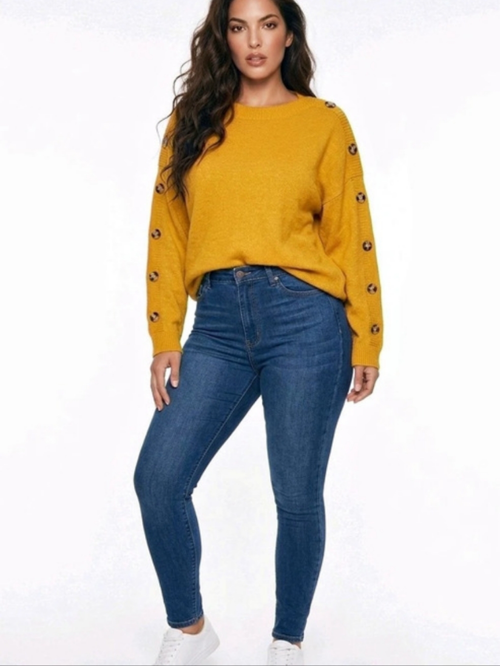 Plus Size 3X  Button Knit Cardigan Sweater Cute Elegant Classic